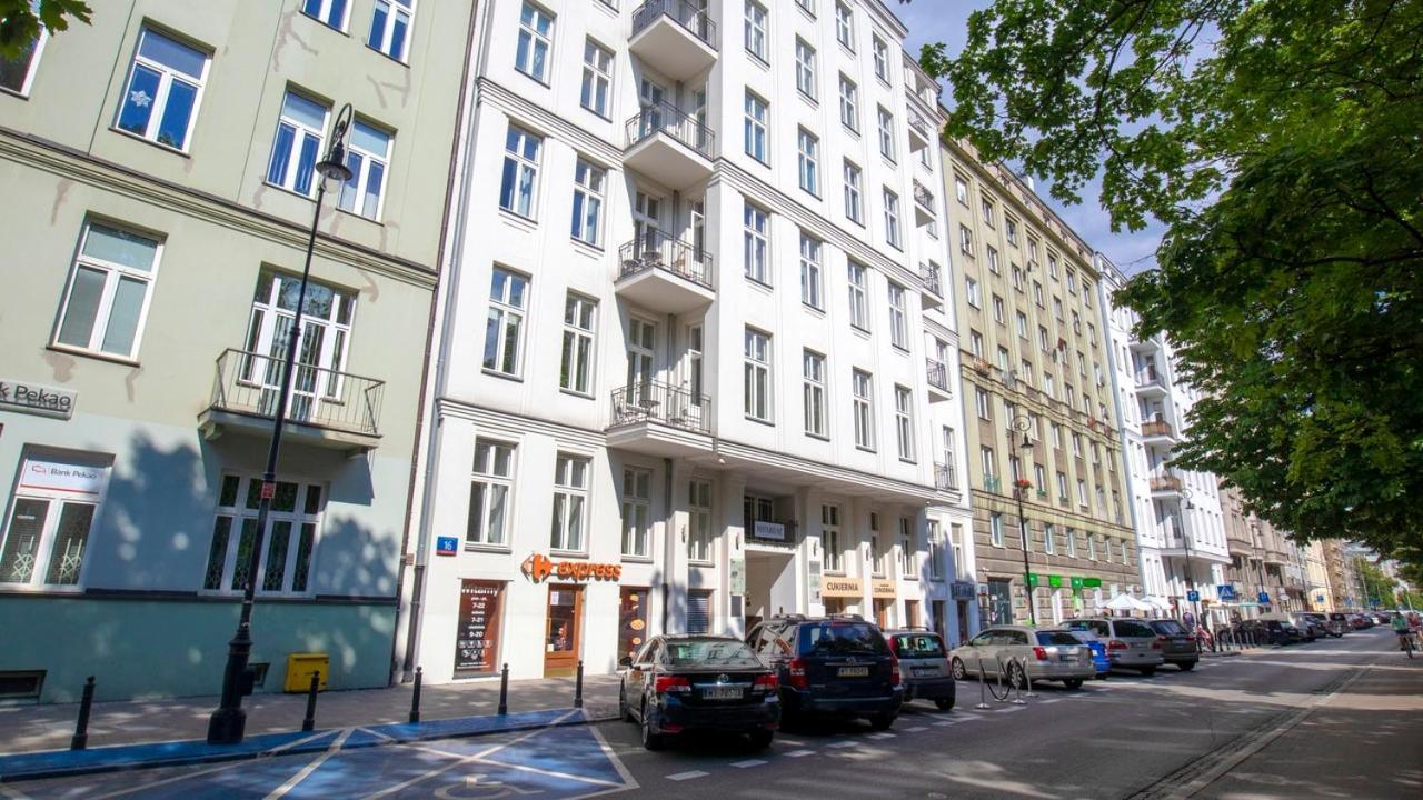Apartament Grey Pearl Downtown Apartment Warsawa Bagian luar foto